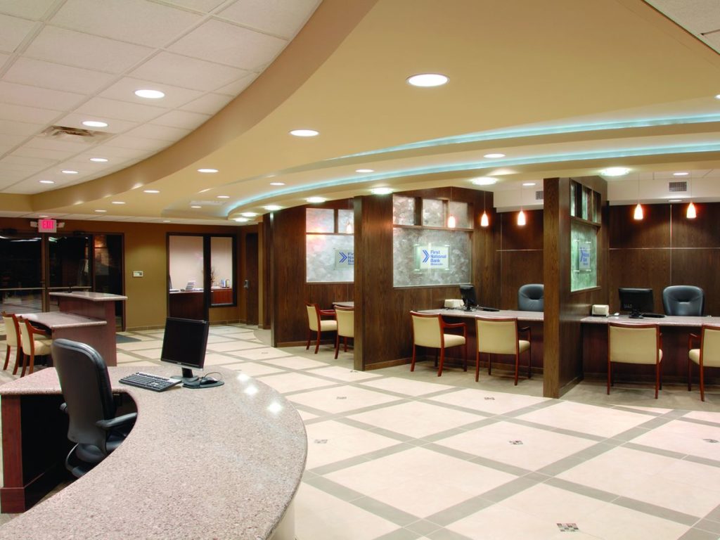 Stunning Modern Designs of Bank Interior Ideas