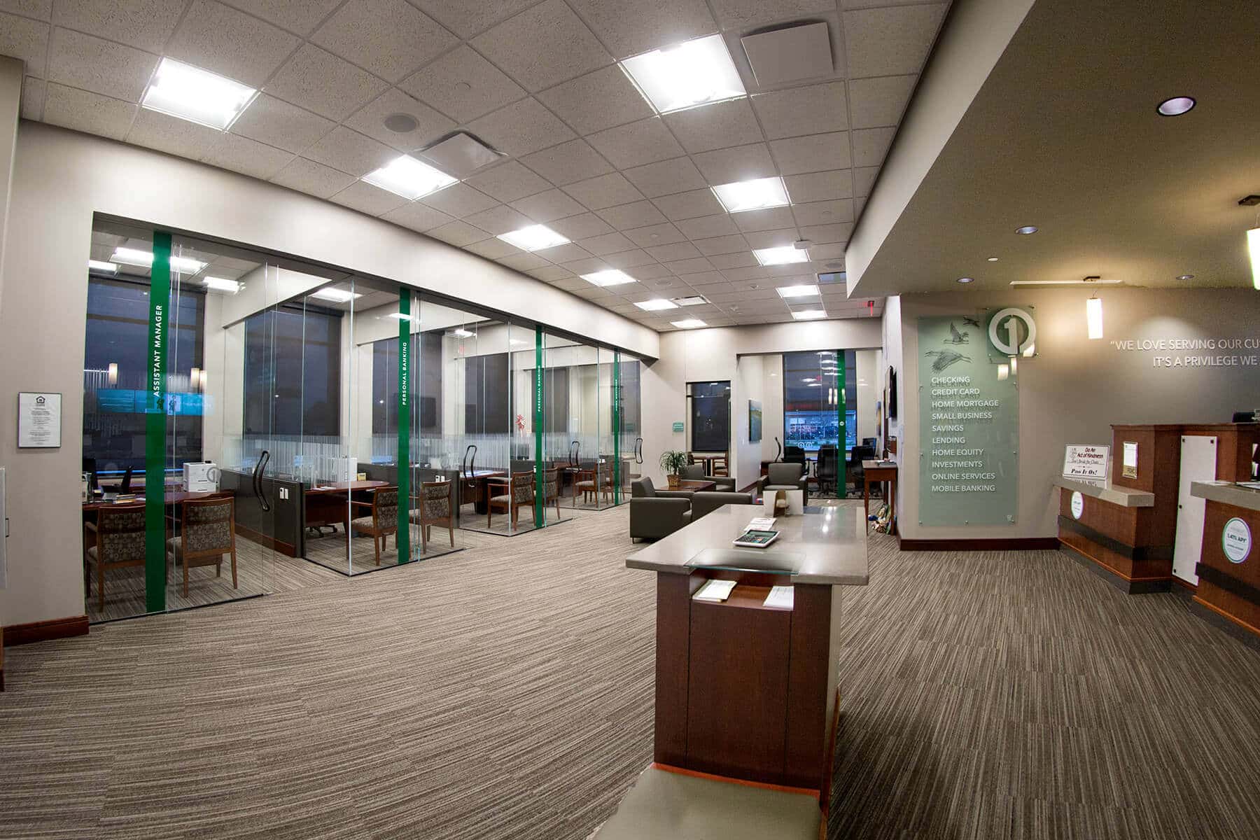  Modern Designs of Bank Interior