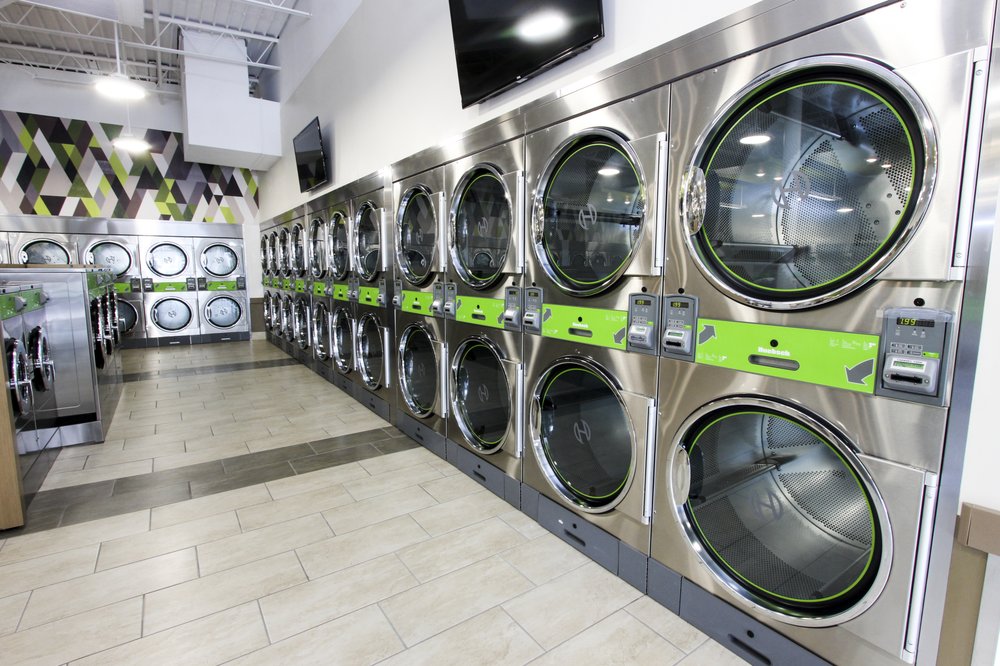 Modern And Attractive Laundry Shop Interior Design Ideas The Architecture Designs 8036