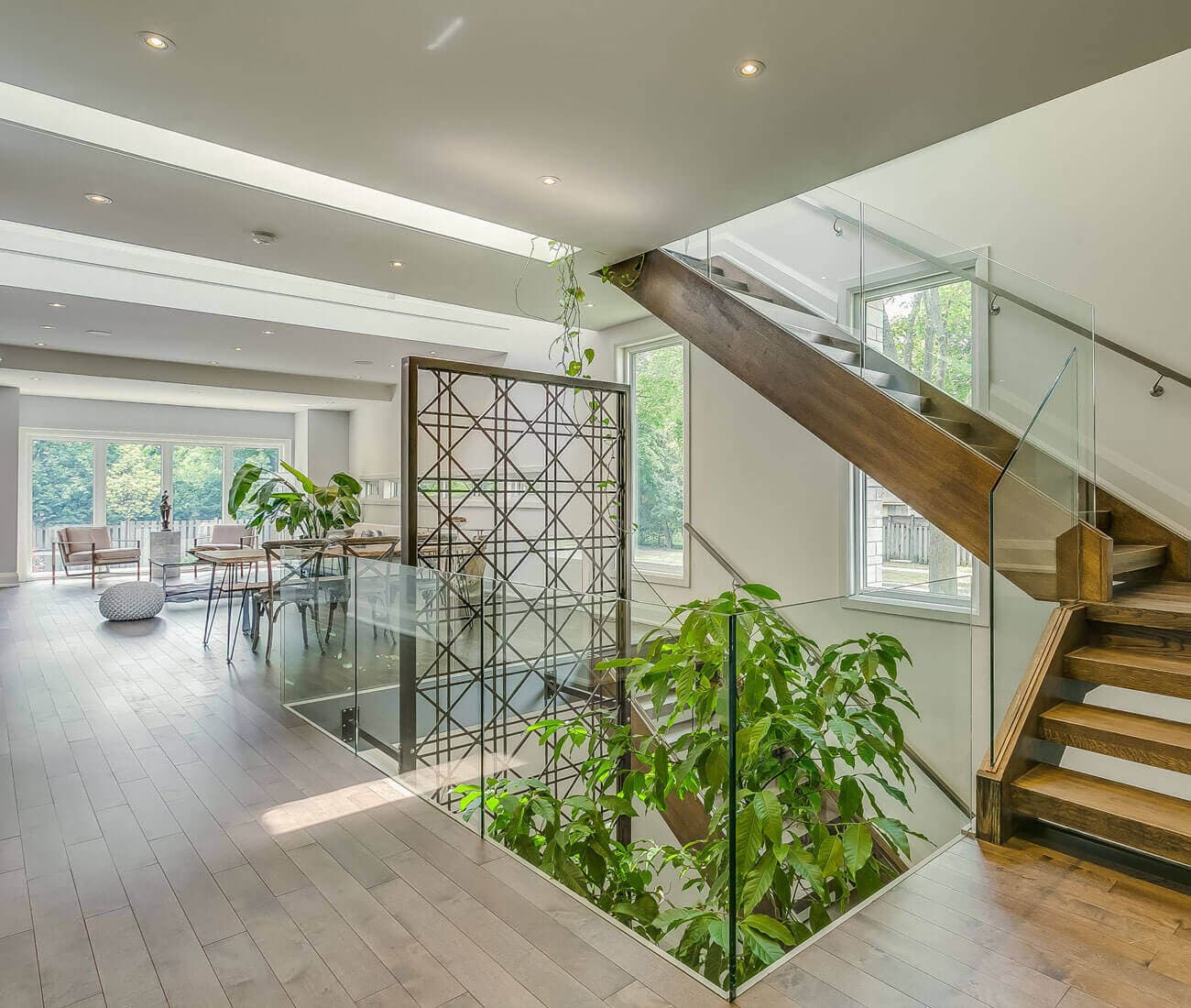 Indoor Garden Under Stairs