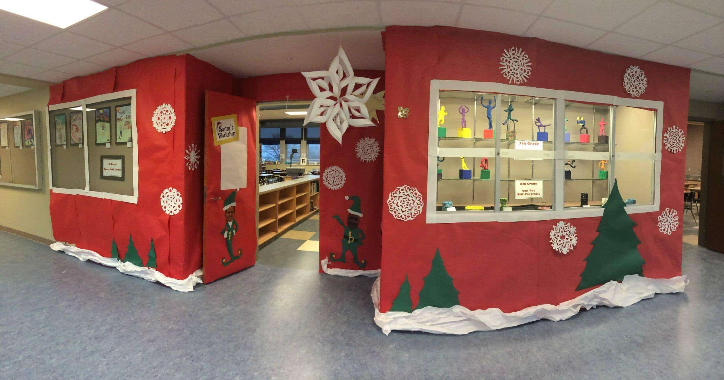 Modern Creative Classroom Decoration Ideas for Christmas