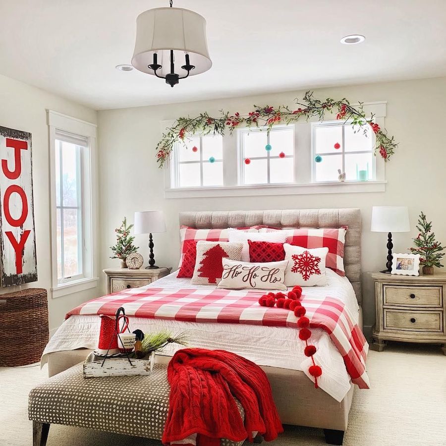 Christmas Bedroom Decoration