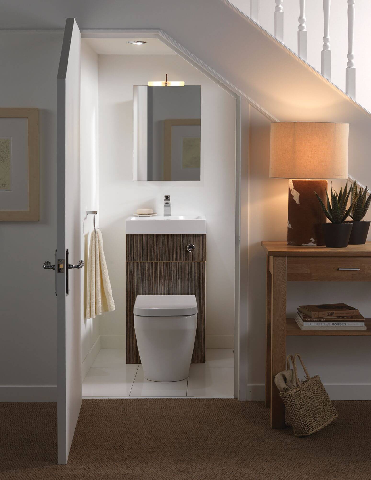 Downstairs Toilet and Utility Room Design 