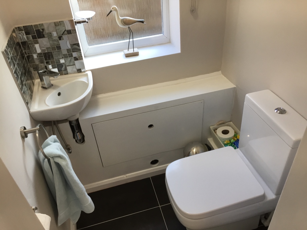 Downstairs Toilet and Utility Room Design 