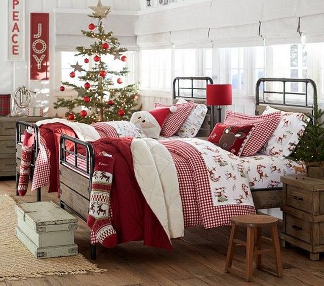 Kid's Room Decoration Design for Christmas