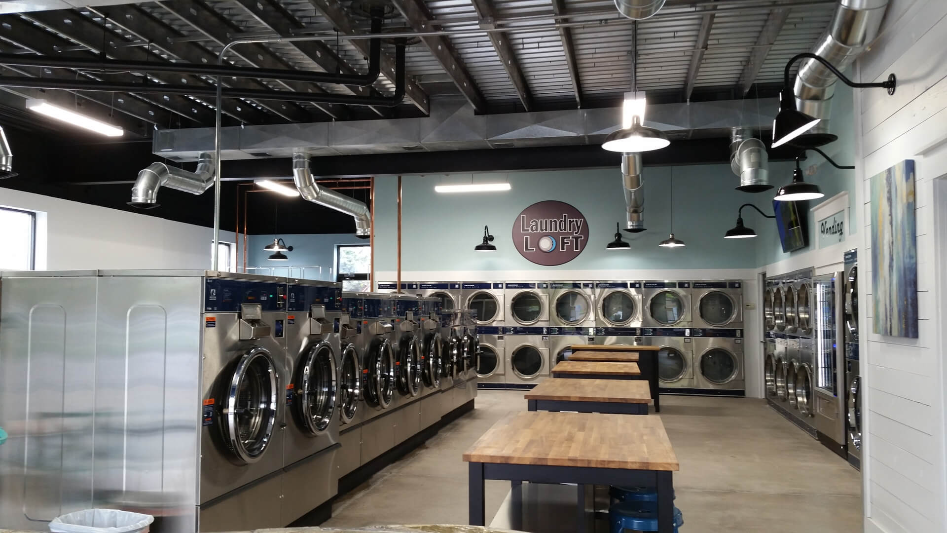 Laundry Shop Interior Design