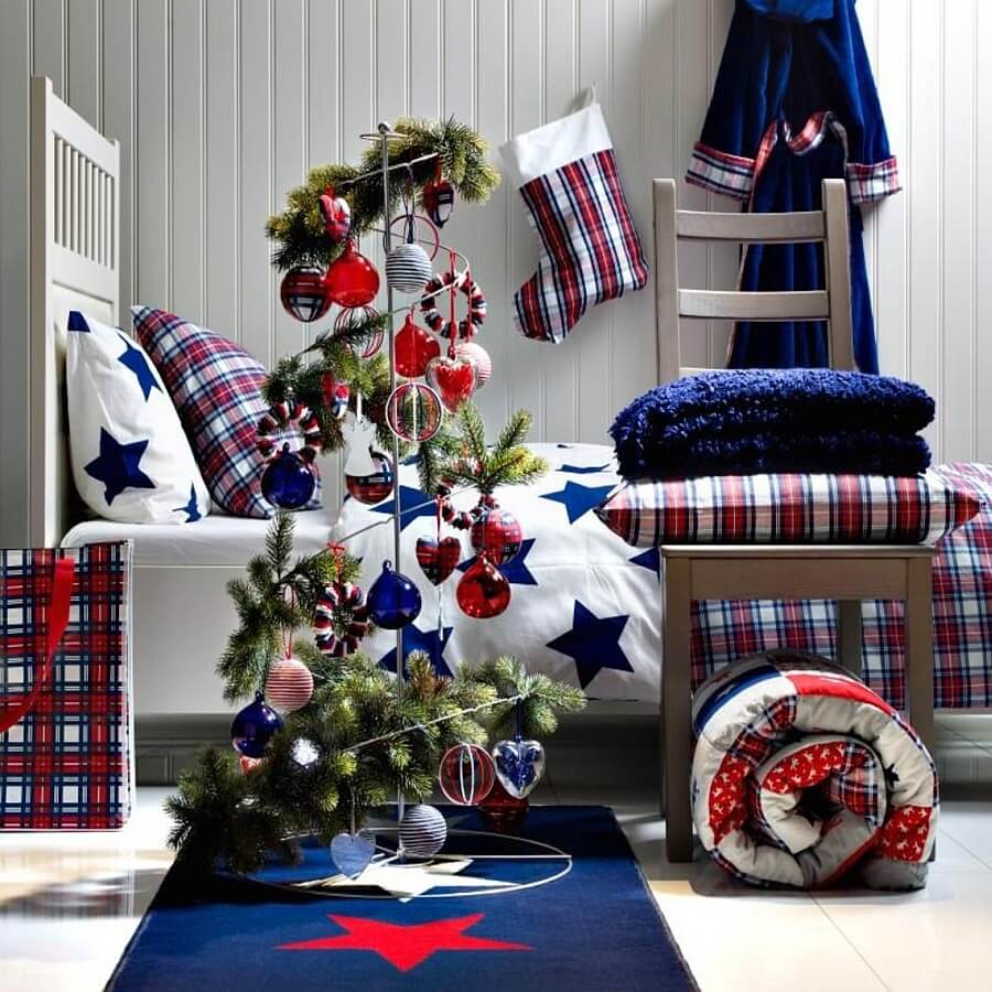 Christmas Bedroom Decoration