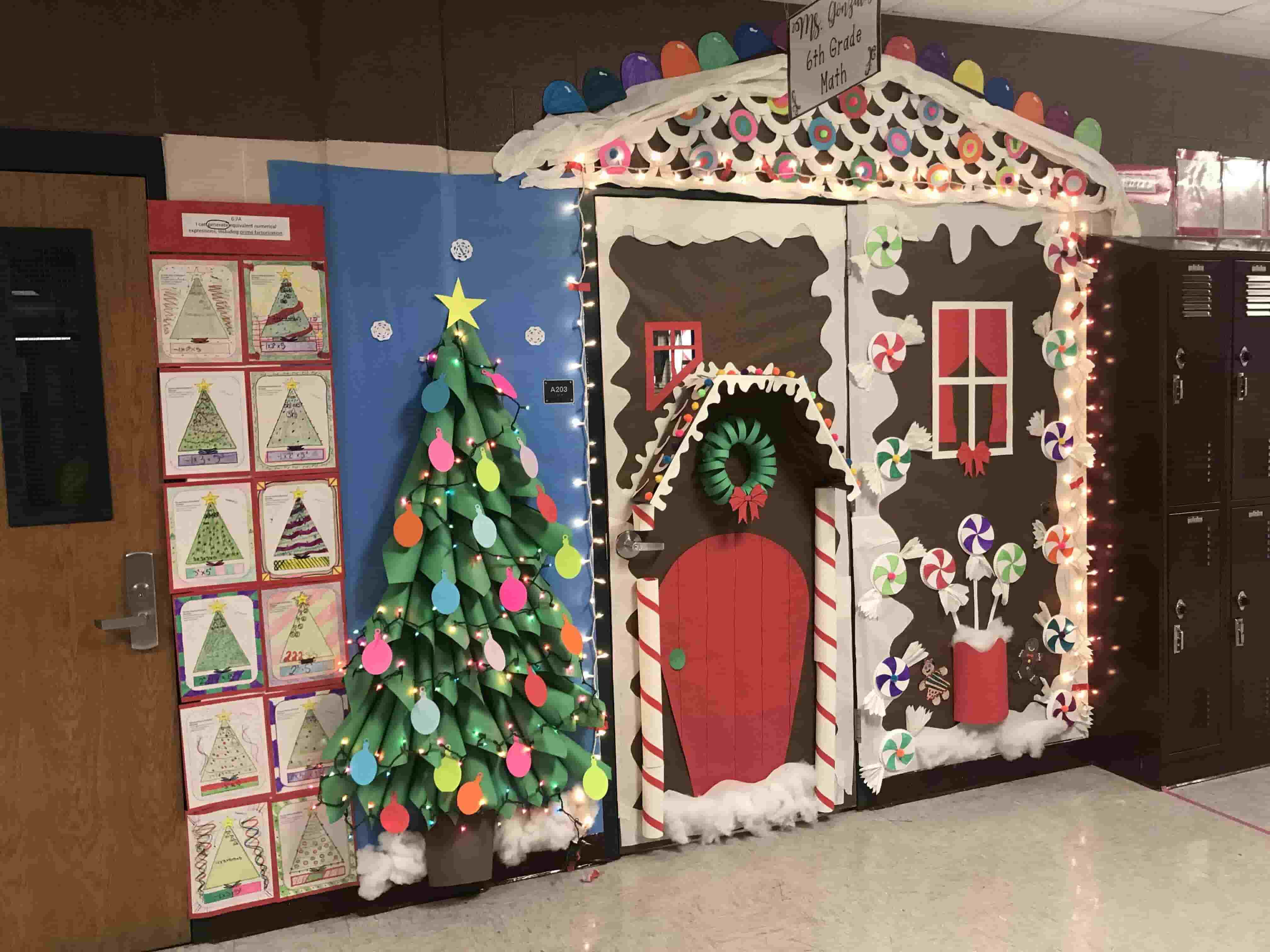 Modern Creative Classroom Decoration Ideas for Christmas