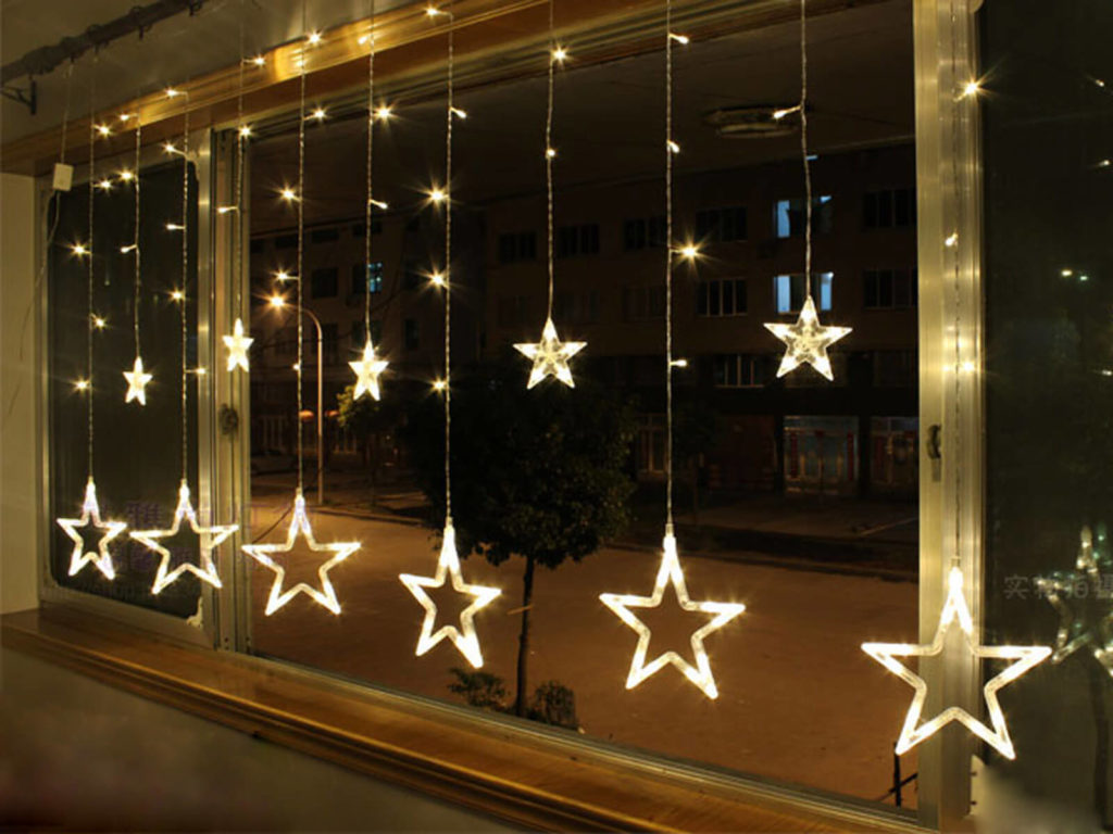 Lighted Christmas Window Decorations 