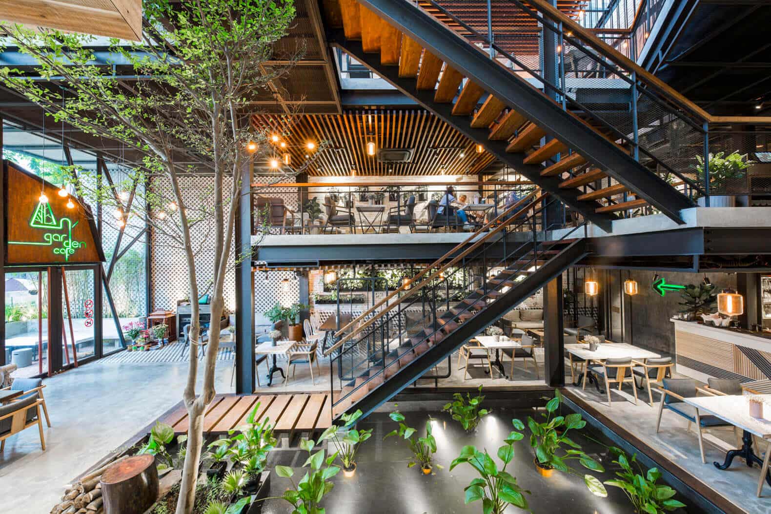 Indoor Garden Under Stairs