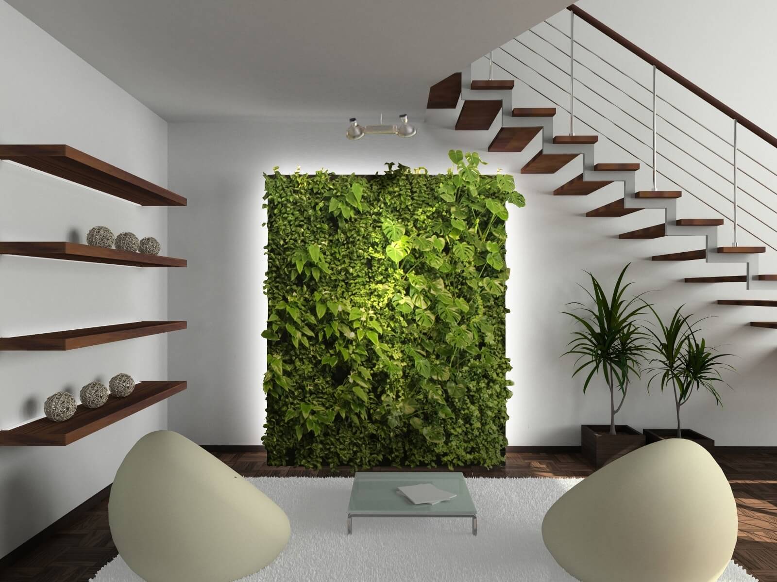 Indoor Garden Under Stairs