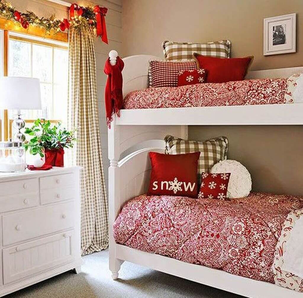 Kid's Room Decoration Design for Christmas