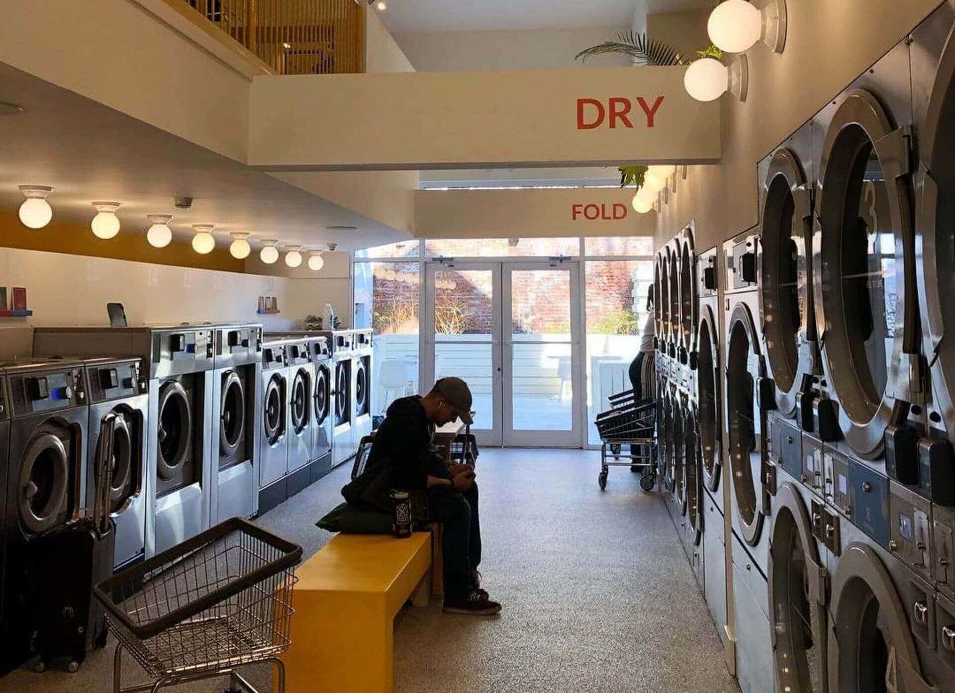 Laundry Shop Interior Design Ideas : Daily Bubble Laundry Libertad