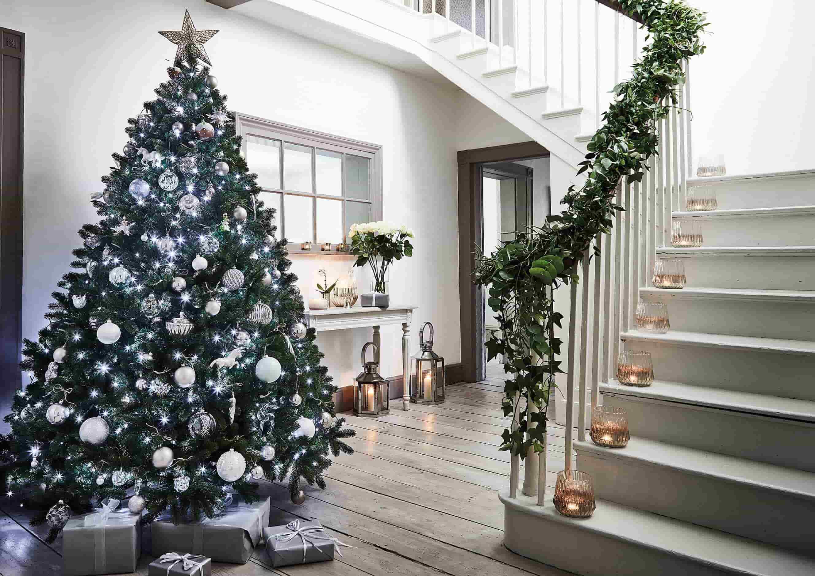 Home Entrance Decoration Ideas for Christmas