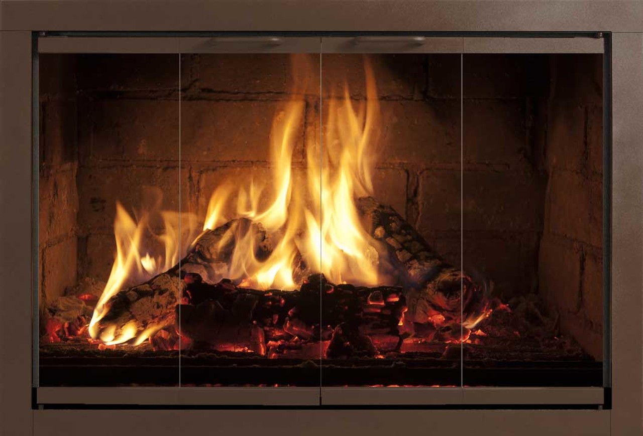 Majestic Fireplace Doors Design