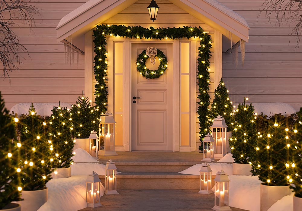 Mesmerizing Outdoor Decoration Ideas For Christmas The Architecture Designs