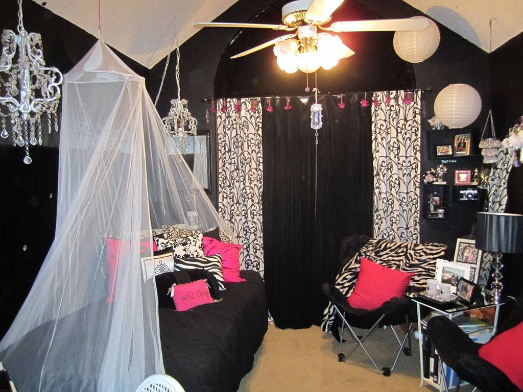 Teenage Zebra Bedroom Designs Ideas