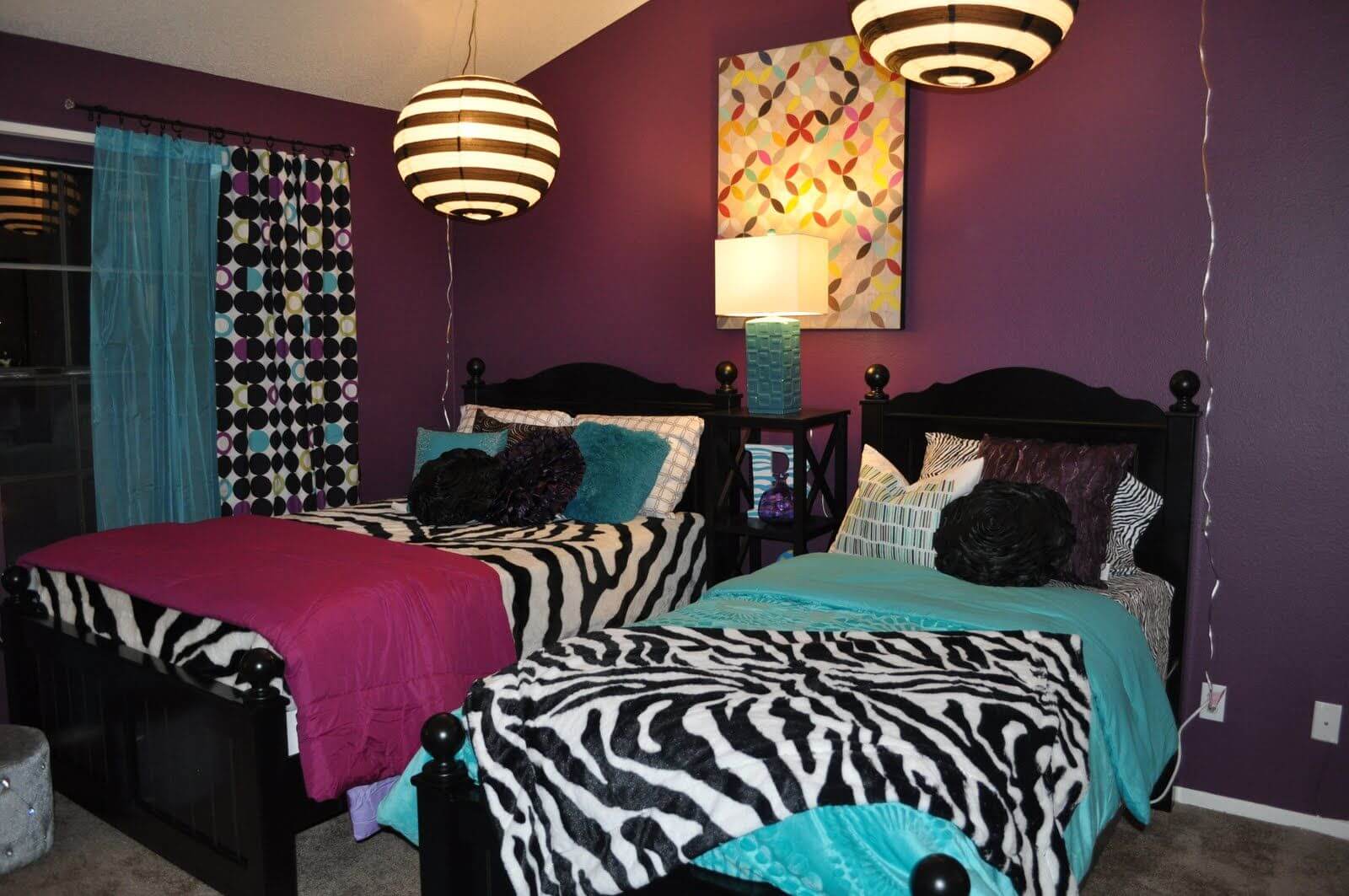 Zebra Girl Bedroom Decorating Ideas