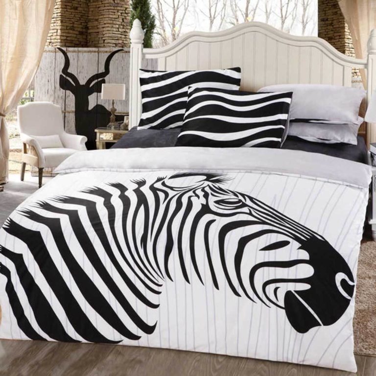 Enchanting Teenage Zebra Bedroom Design Ideas