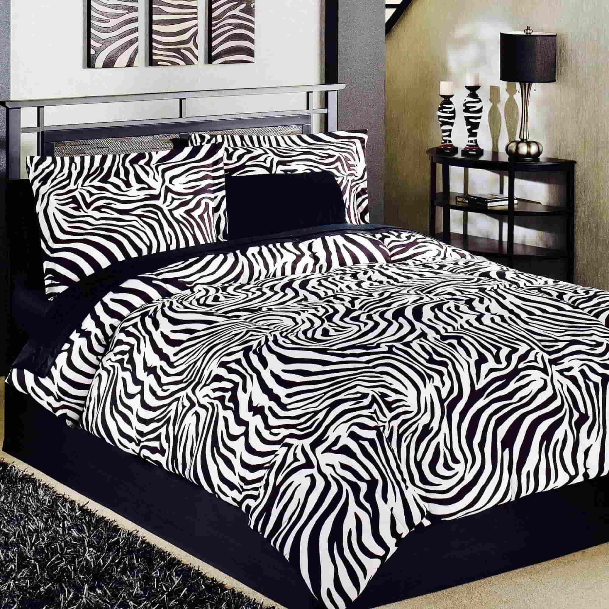 Enchanting Teenage Zebra Bedroom Design Ideas The