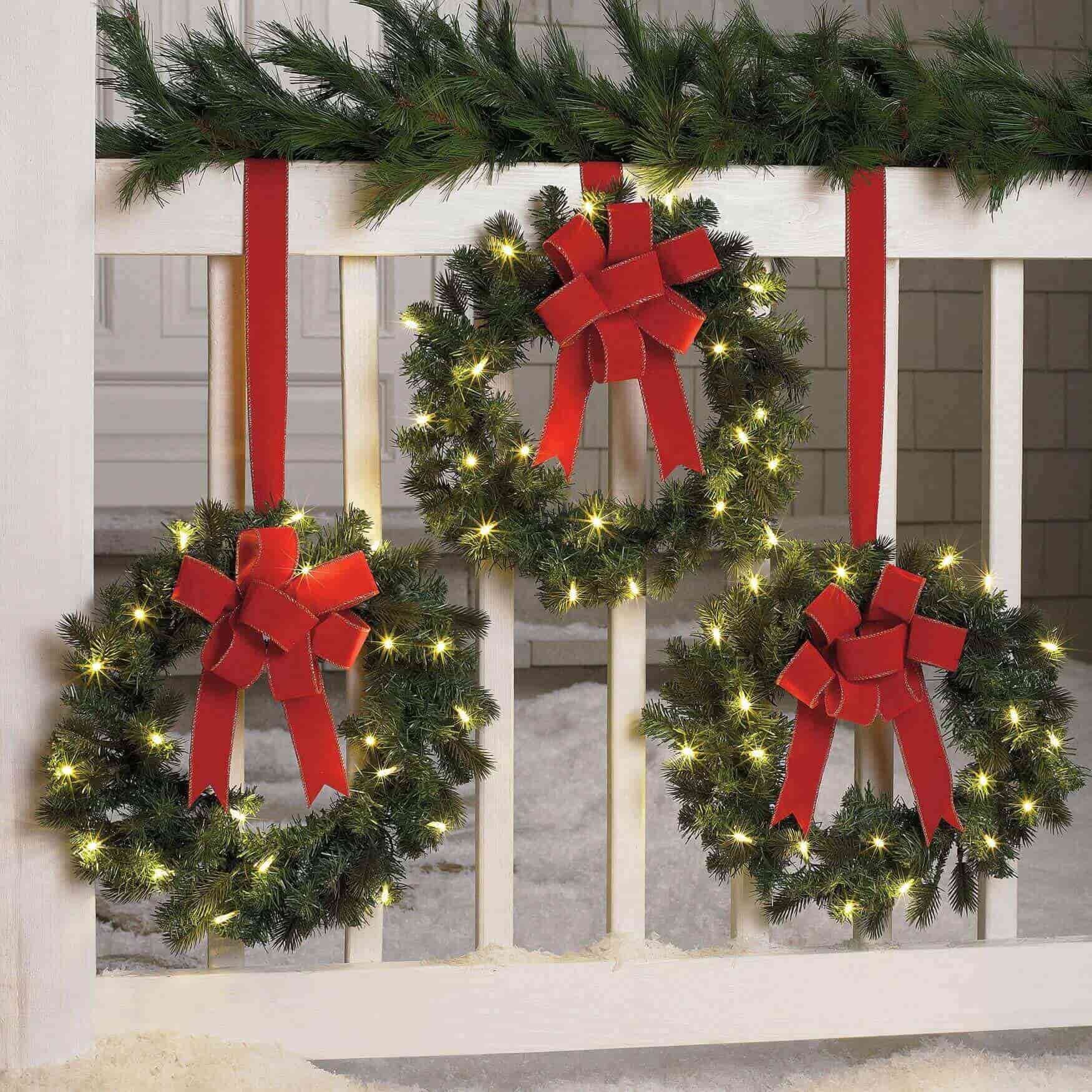 Front Porch Christmas Decoration Ideas