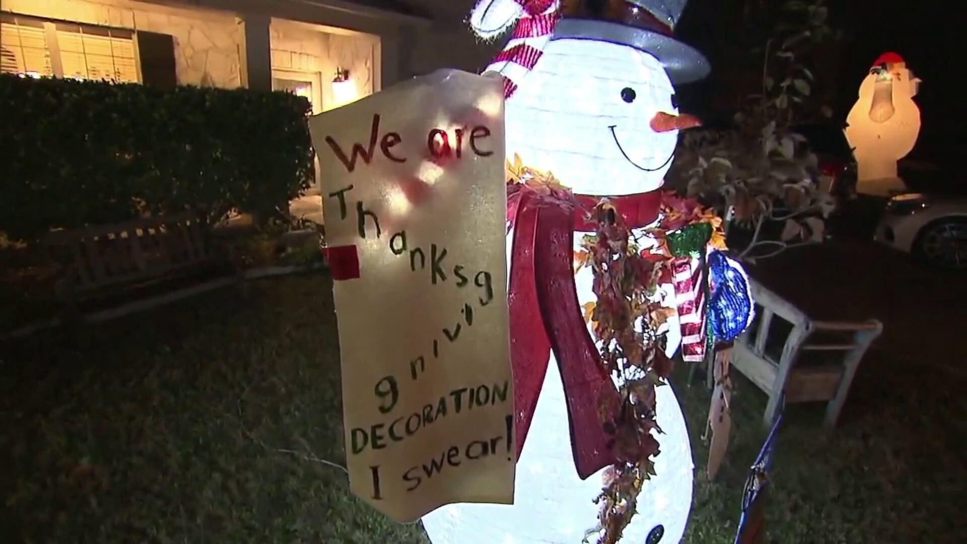 Snowman Christmas Decoration