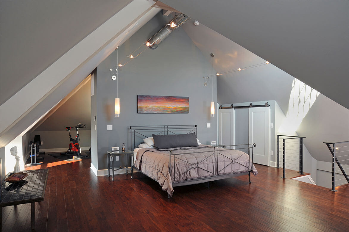 Modern Victorian Attic