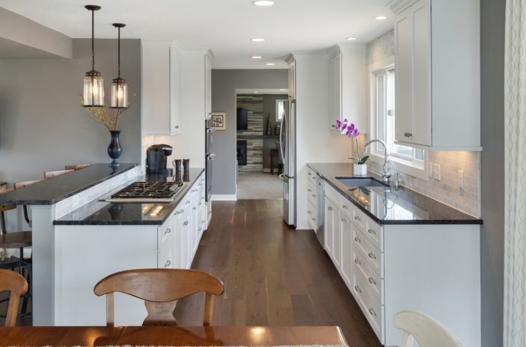 small galley corridor kitchen design layouts