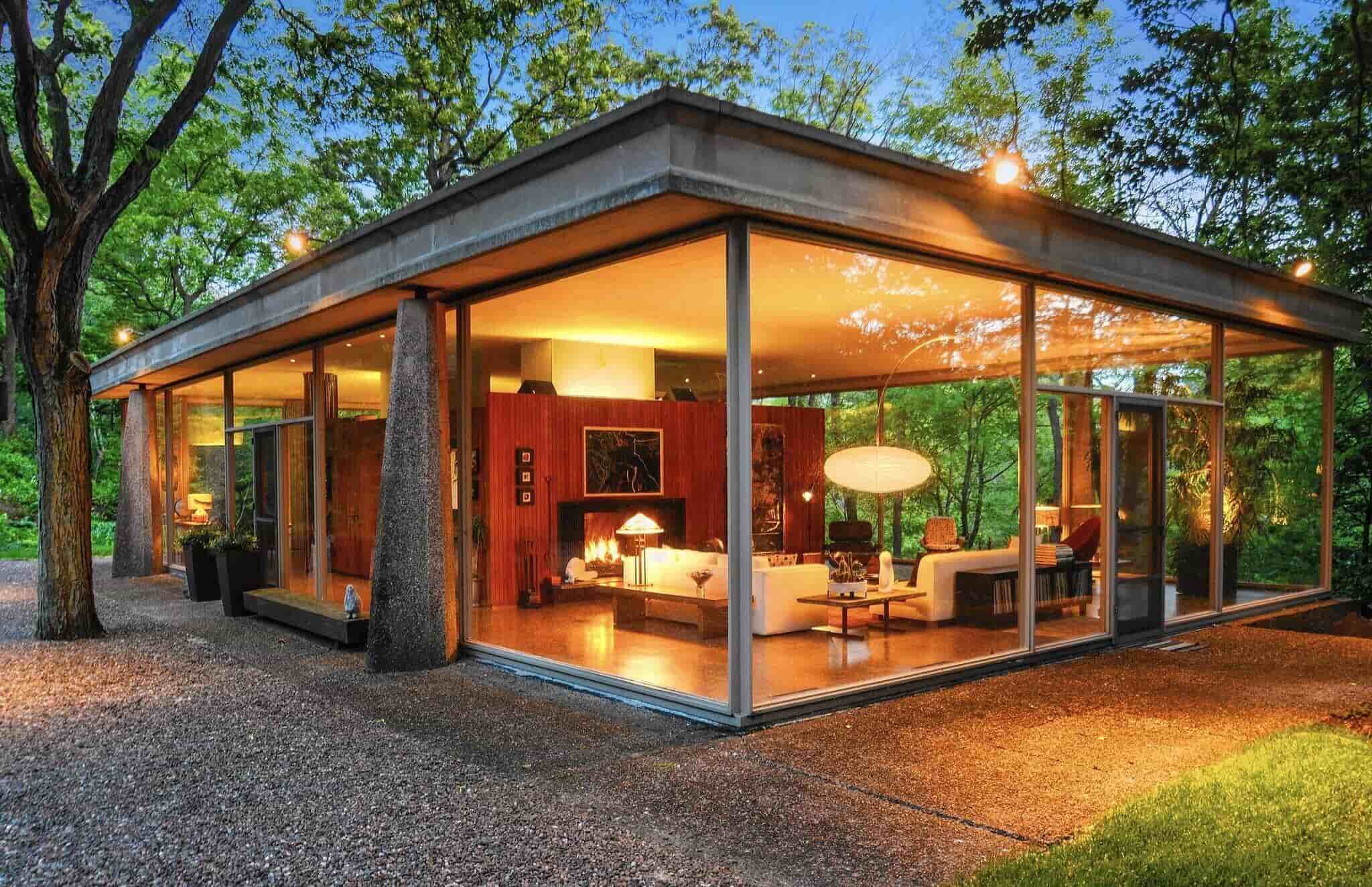 Backyard Glass House - markanthonystudios.net