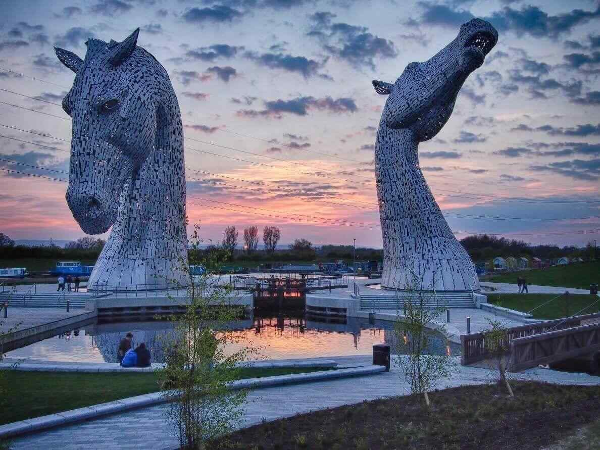 Kelpies by Andy Scott