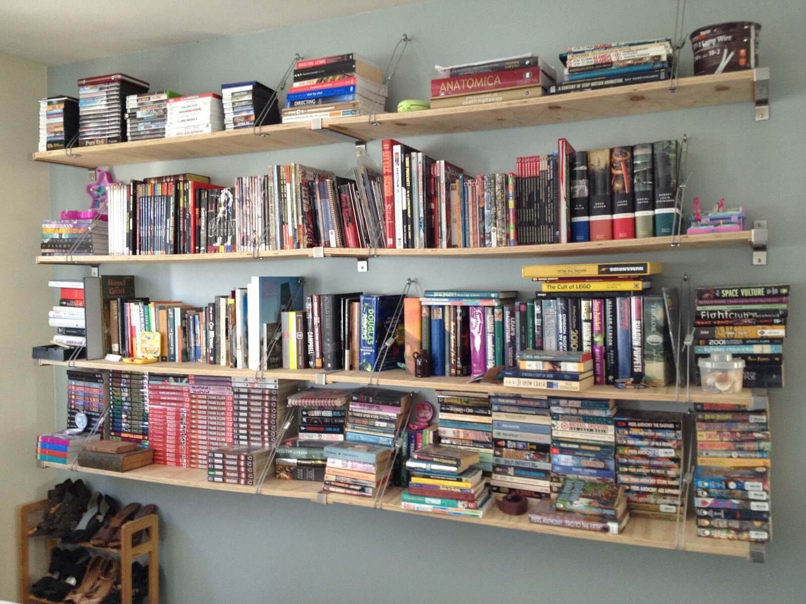 Bookcase and Bookshelf