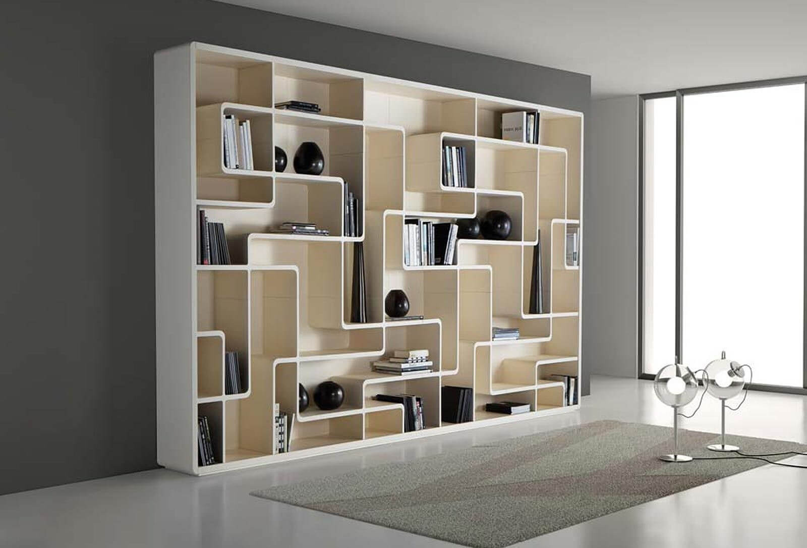 Bookcase and Bookshelf