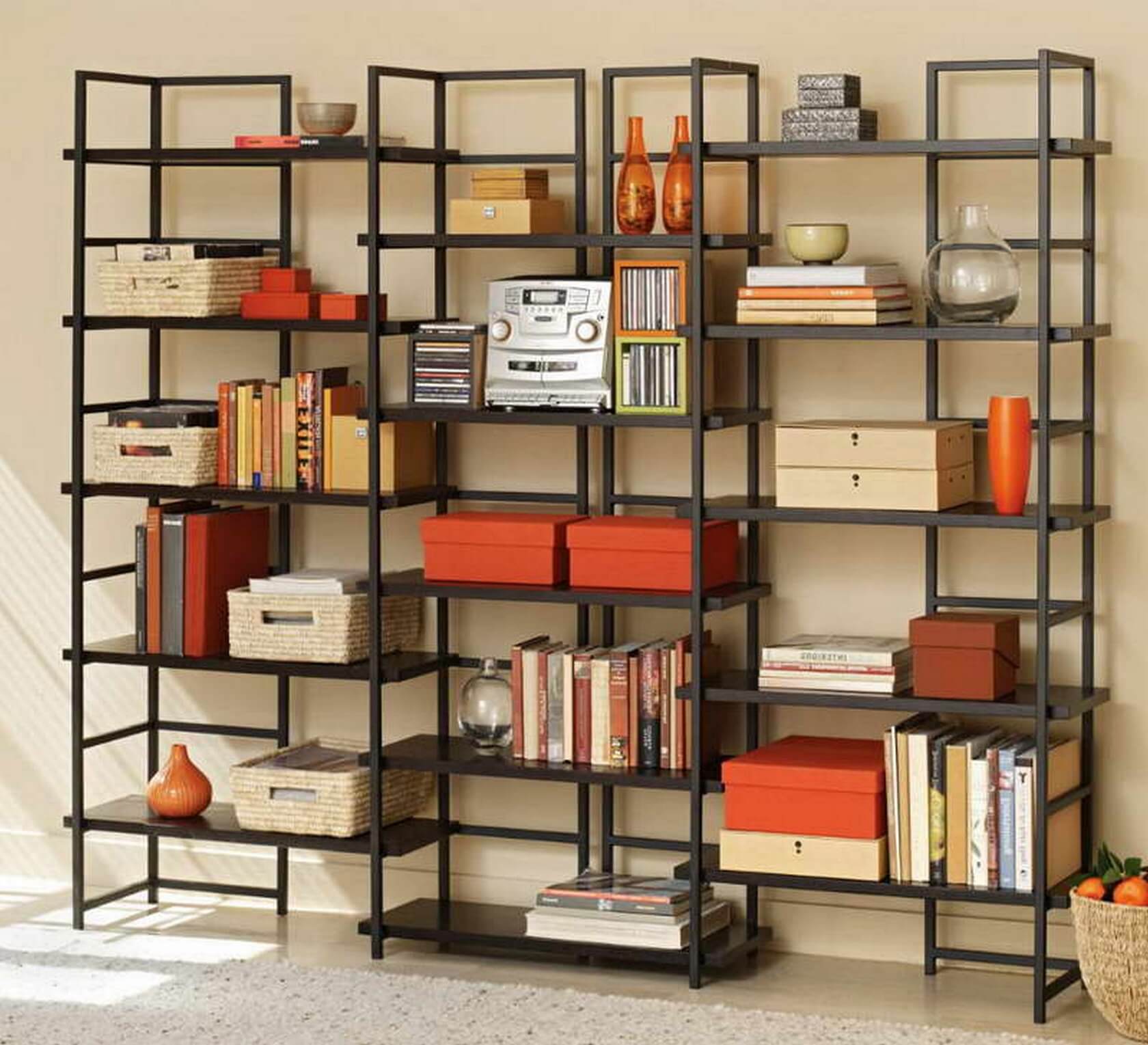 Bookcase and Bookshelf