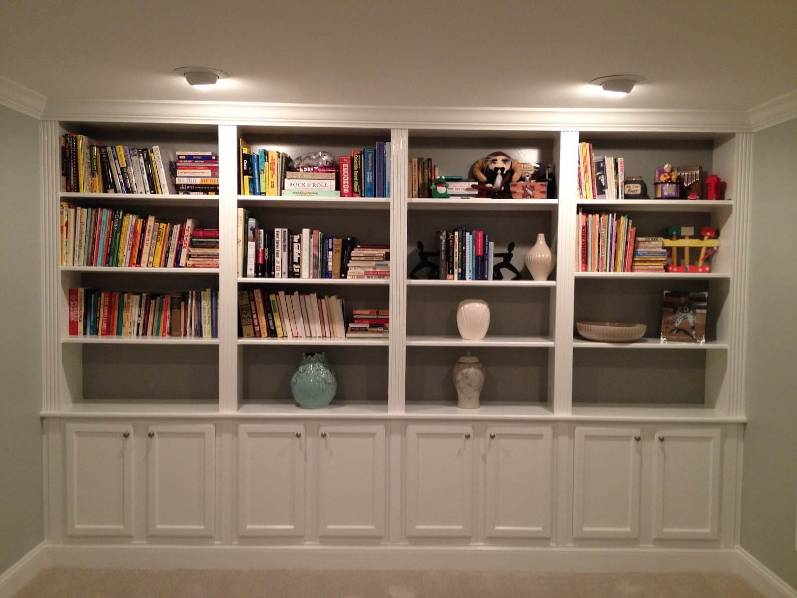 Bookcase and Bookshelf