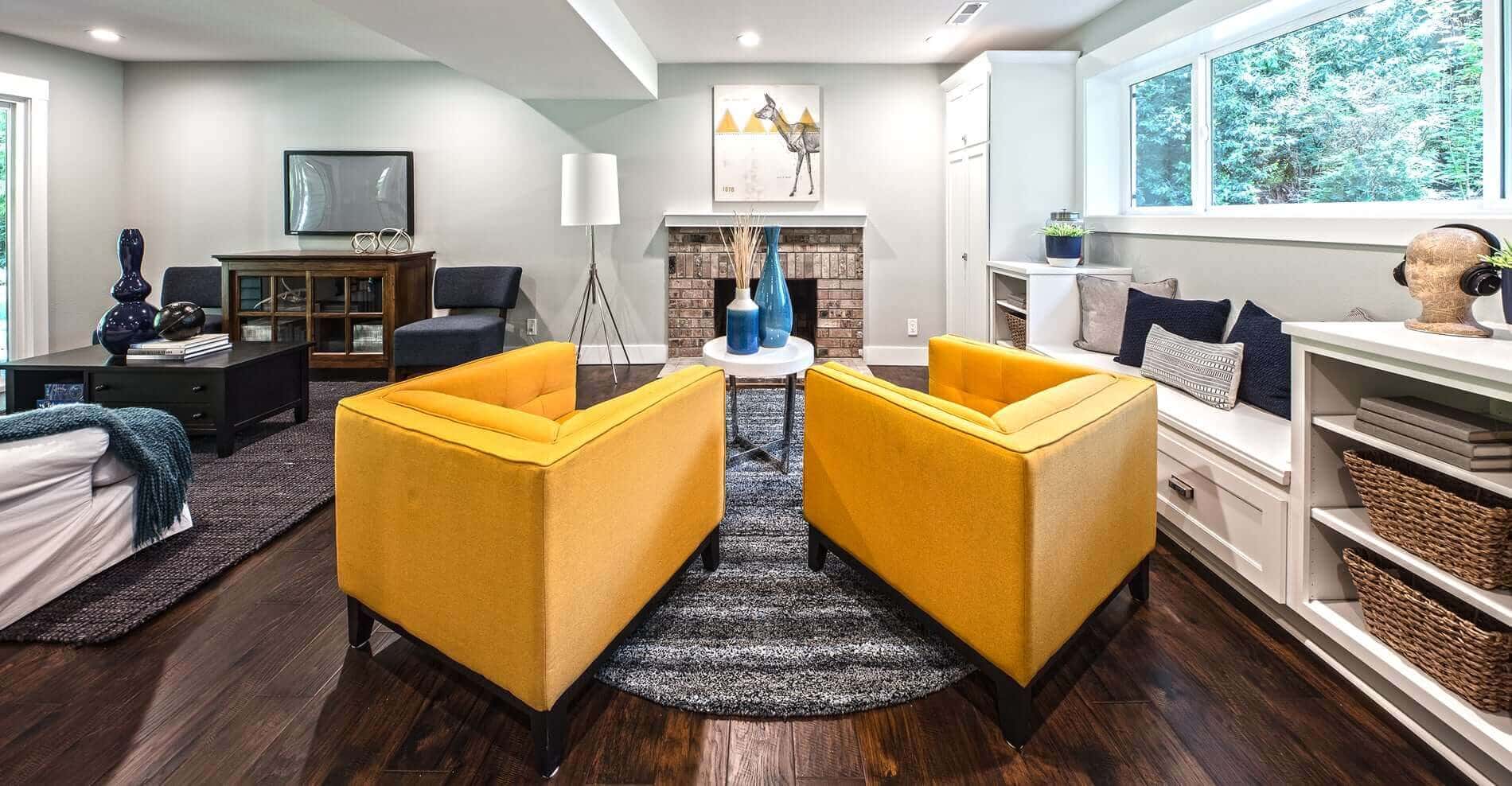 Modern Farmhouse Basement