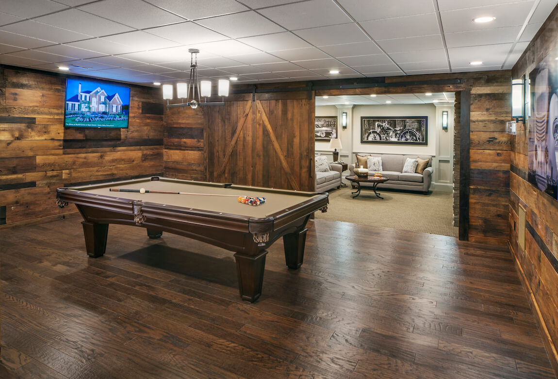 Modern Farmhouse Basement