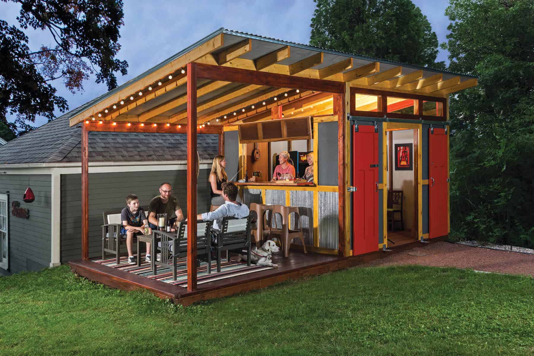 Great Shed Bar Ideas To Enjoy Drinks At Your Backyard 52 OFF   Backyard Pub 17 