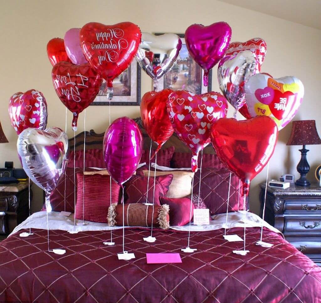 Romantic Bedroom Decoration Ideas for Valentine's Day