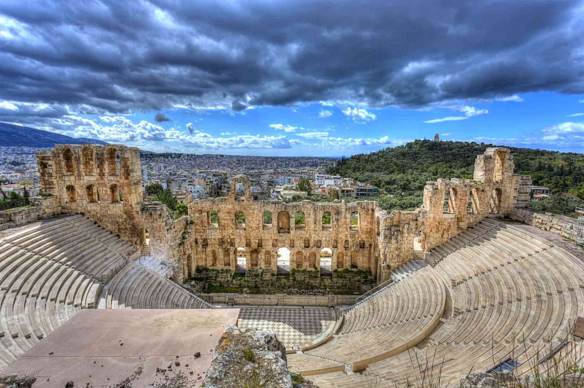 Odeon of Herodes Atticus, Acropolis 