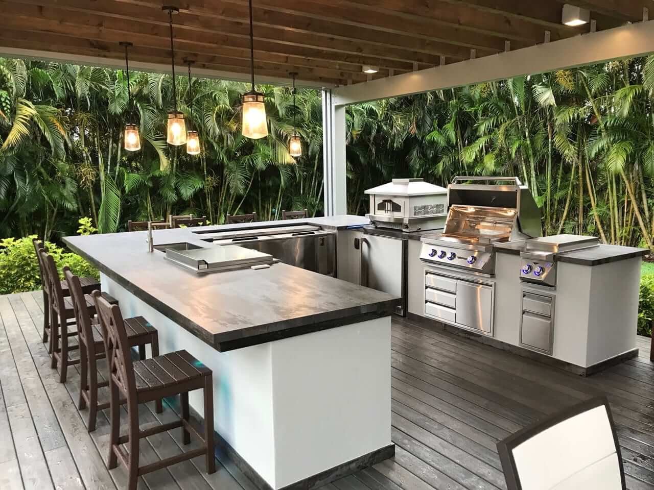 patio kitchen bar ideas