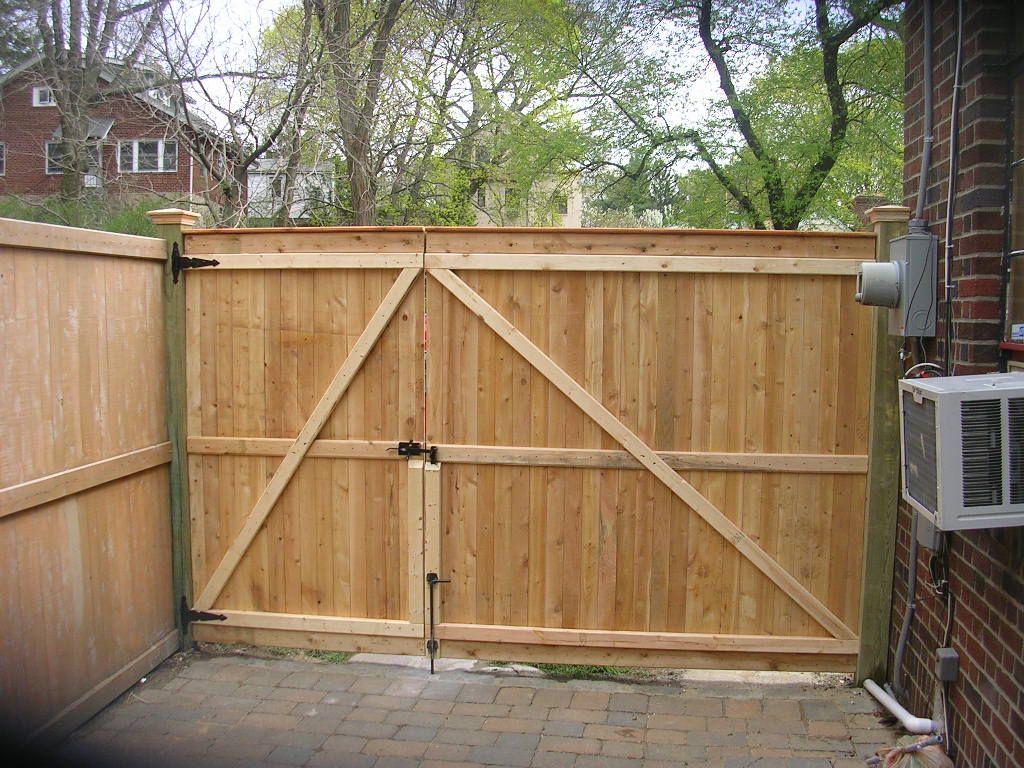 Fencing and Wooden Gate