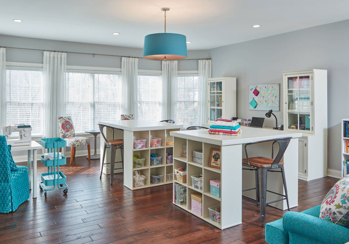 Creative And Amazing Craft Room Design Ideas