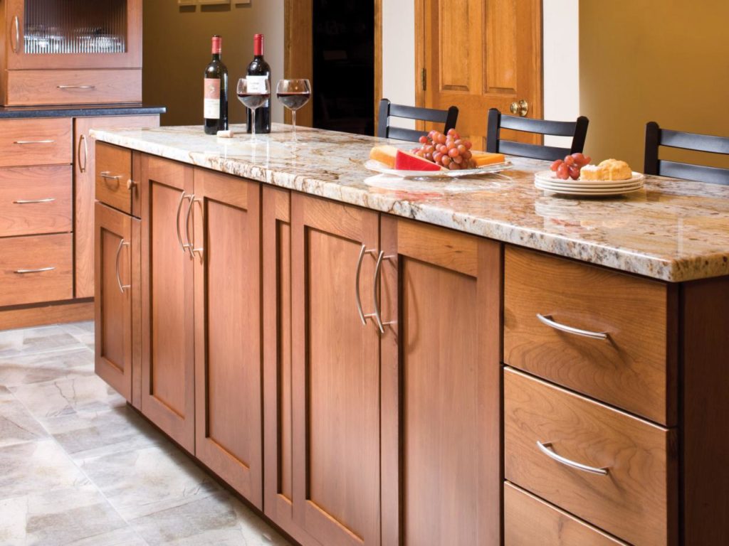 kitchen cabinet design with sliding door