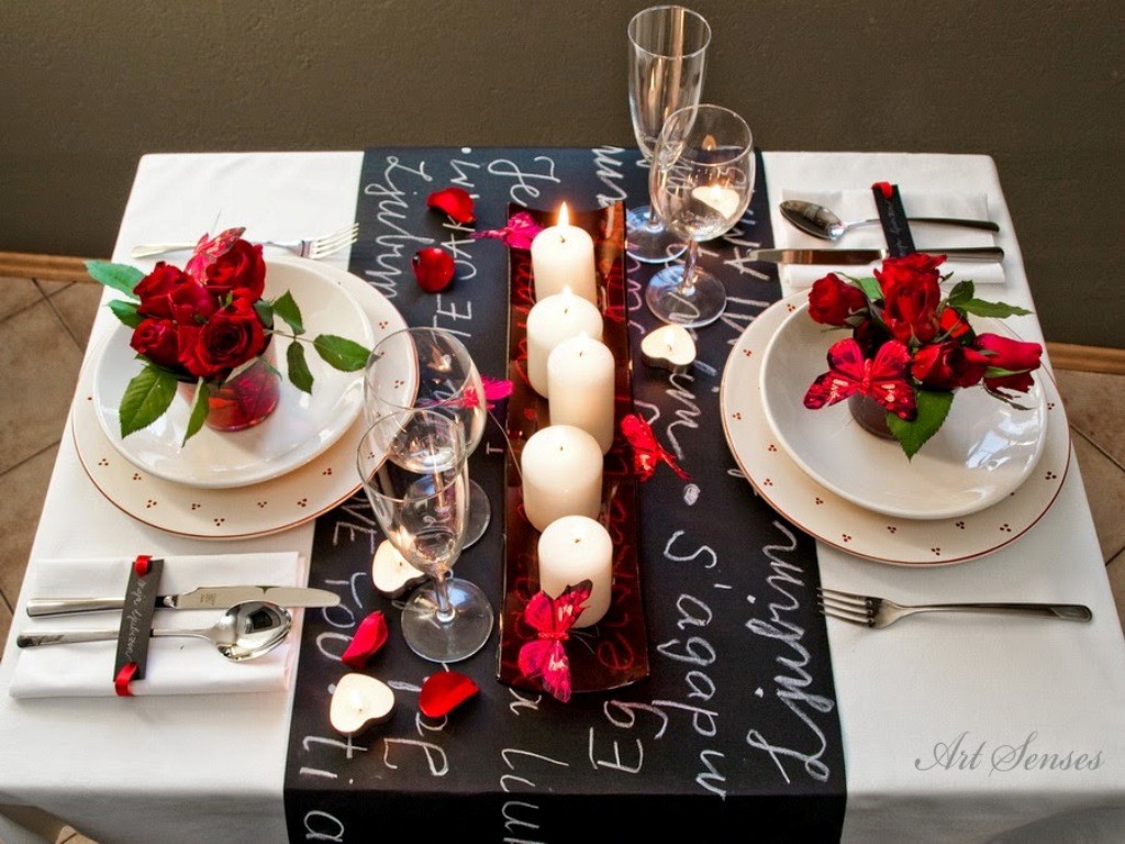 valentine restaurant decoration