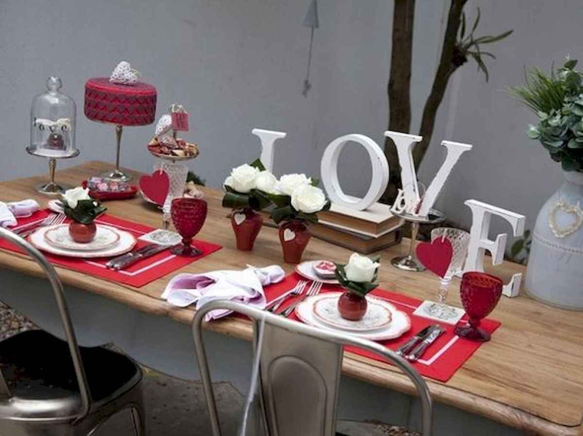 valentine restaurant decoration 