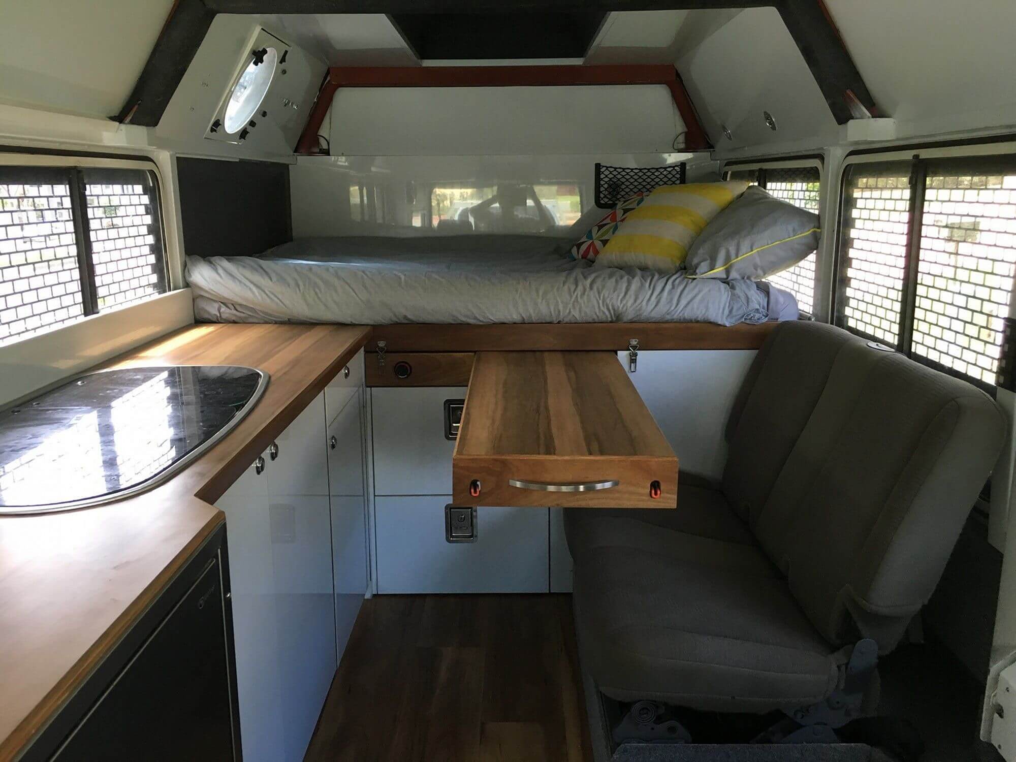 Toyota Camper Van Interior