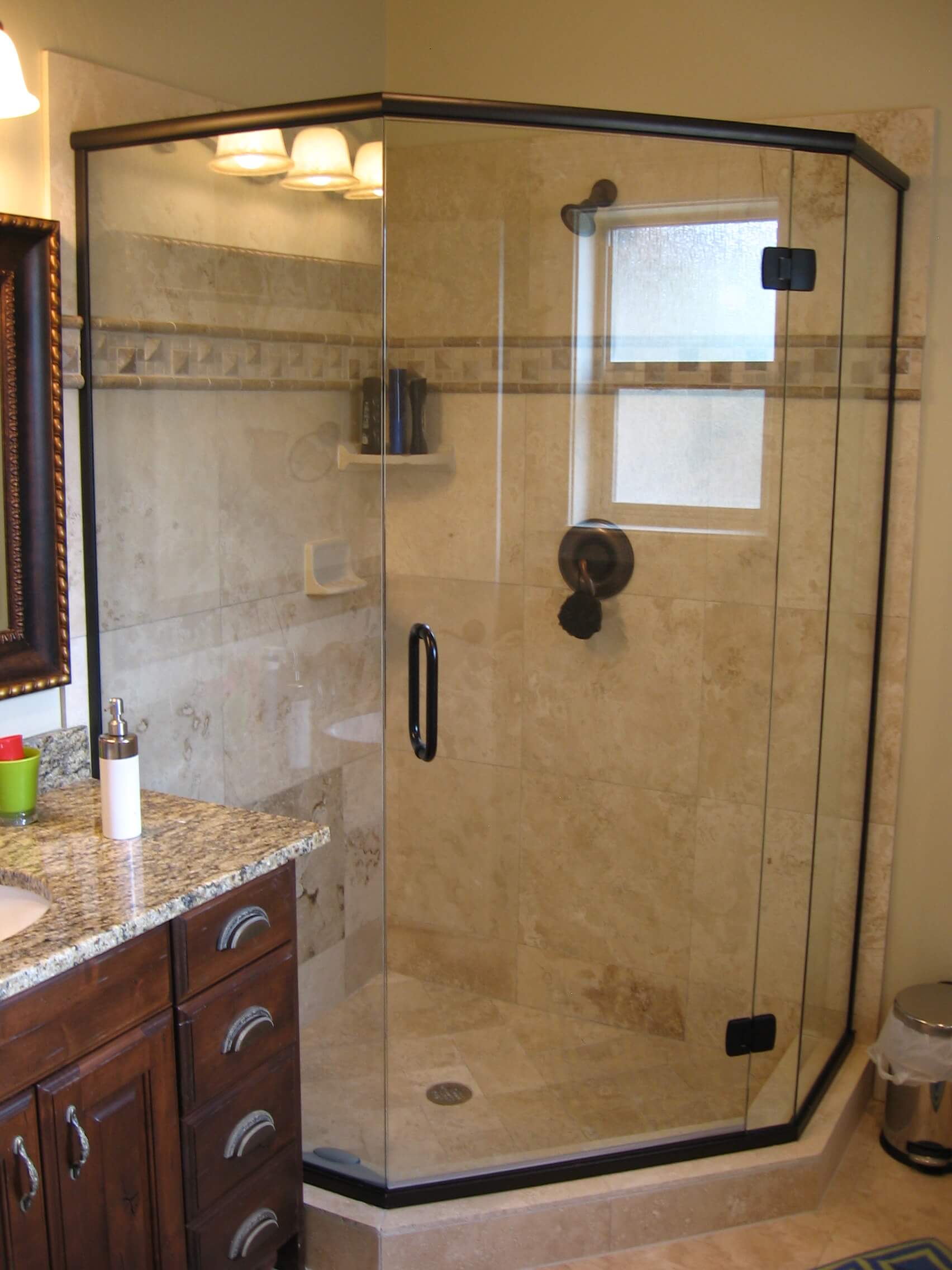 Frame-less Glass Shower Doors