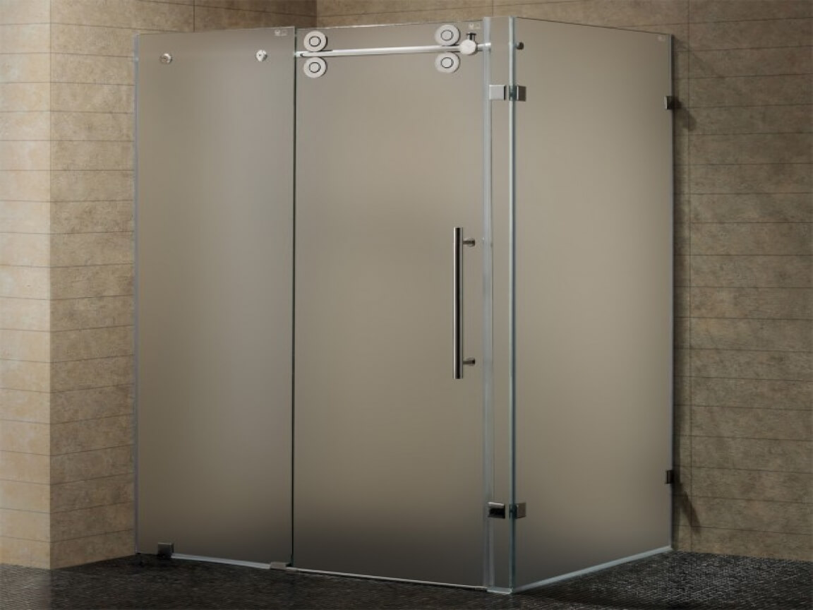 Frame-less Glass Shower Doors