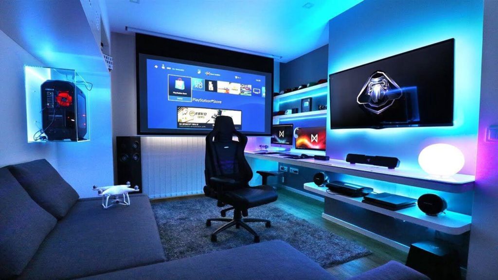 Mesmerizing Gaming Room Interior Designs Ideas