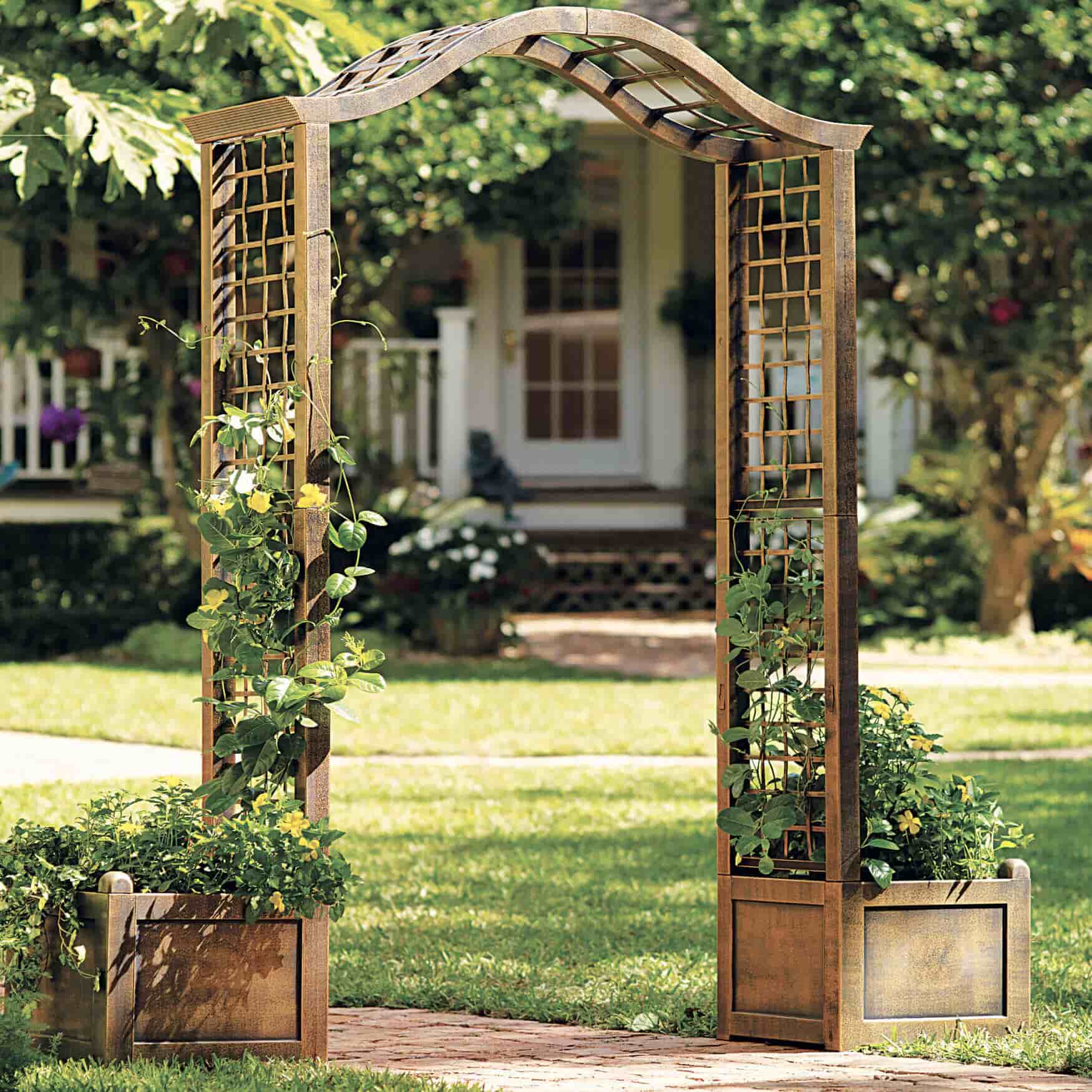 Garden Trellises Garden Trellis Ideas to Make Your Garden More Beautiful